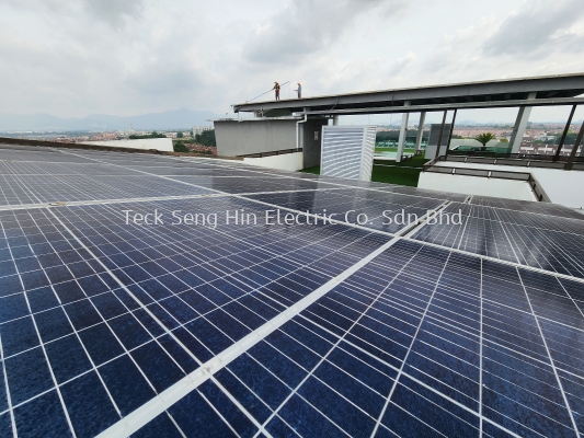 PHOTOVOLTAIC SOLAR PANEL CLEANING SERVICE, Parkview Residence, Ipoh