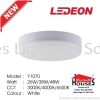 Y1070 26W 38W 48W WH-R LED DL CW WW Led Surface Downlight