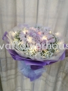 Purple Rose with LED Big Bouquet