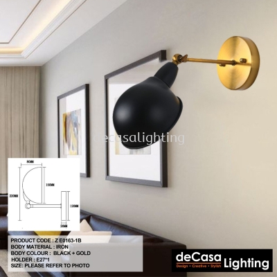 MODERN ADJUSTABLE WALL LIGHT (Z E0163-1B)