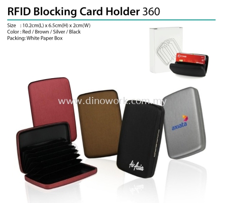 RFID Blocking Card Holder 360