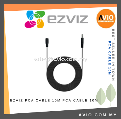 Ezviz PCA DC Power Extension Cable 10 Meter 10M DC Plug Male to Female Outer 5.5mm Inner 2.5mm PCA Cable 10M