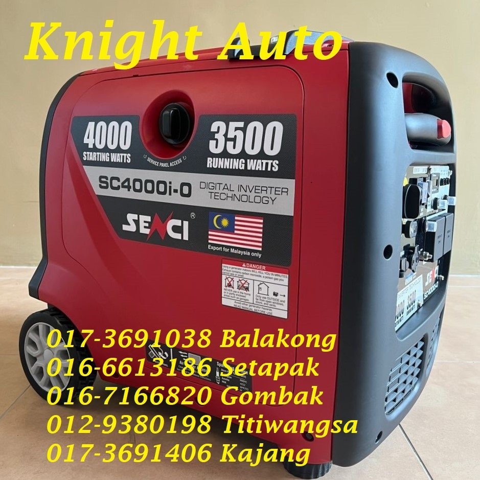 Senci SC4000i Electric Inverter Generator C w Senci SV230 Engine 3 senci-sc4000i-electric-inverter-generator-c-w-senci-sv230-engine-3