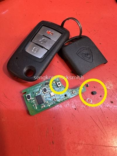 repair Proton car key controller 