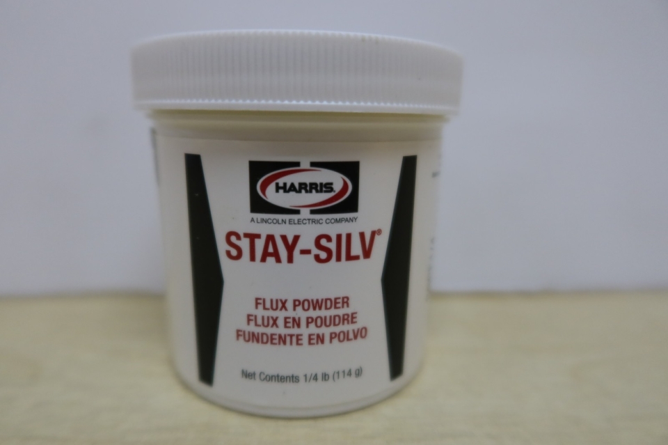 HARRIS STAY-SILV FLUX POWDER (SSPF 1/4) X 114GM (-CAN/BOX)