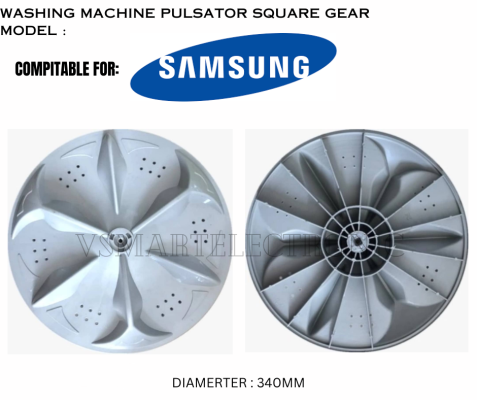 SAMSUNG WASHING MACHINE PULSATOR 34CM SQUARE GEAR