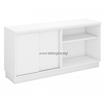 HQ-YOS 7160 Open Shelf + Sliding Door Low Cabinet Klang