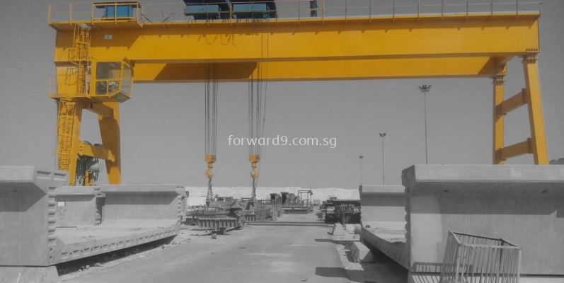 Precast Machine Crane PU Roller