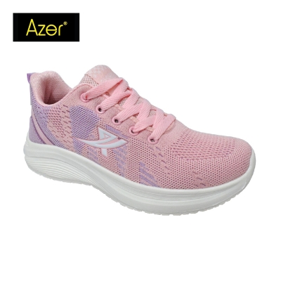 LADIES LACE UP COMFORT SPORT SHOE (S 2628-P) (MN.X)