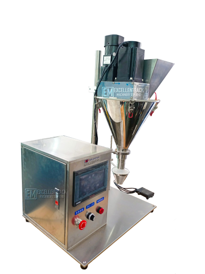 Semi Auto Desktop Type Auger Filling Machine | Powder | Stainless Steel