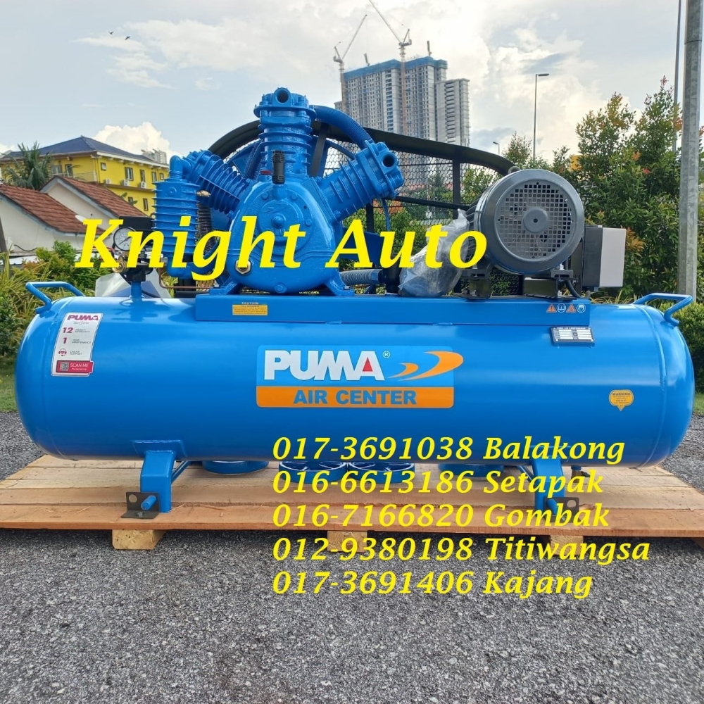 Taiwan Puma TK100-300 10HP 300L 12bar High Pressure Air Compressor Puma Air  Compressor Selangor, Malaysia, Kuala Lumpur (KL), Seri Kembangan, Setapak,  Kajang Supplier, Suppliers, Supply, Supplies | Knight Auto Sdn Bhd