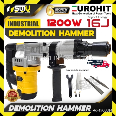 EUROHIT AC-1200DH / AC1200DH 16J Demolition Hammer 1200W