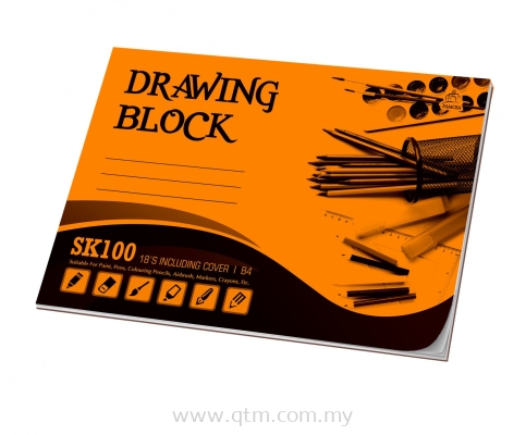 DRAWING BLOCK 135GSM 18'S