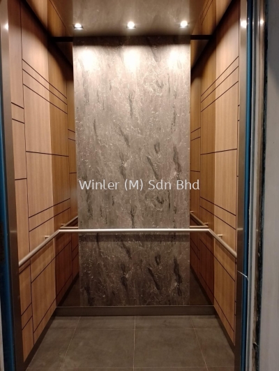 Lift Interior / Exterior Fabrication