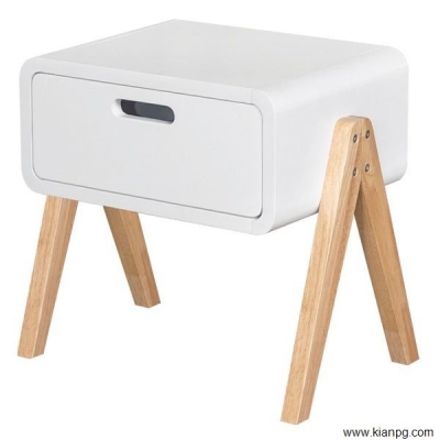 TOMAMU Side Table White