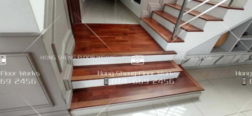 Staircase Timber Floor Polish 