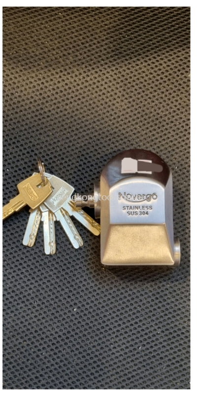 Novergo special pad lock and special key 