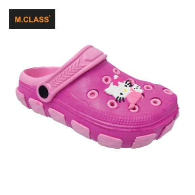 KIDS SLIP ON CLOG SANDALS (C JHC 4247-3K-FU/P) (L.X)