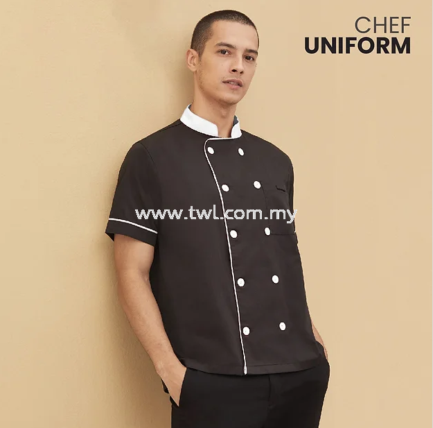 CU01 - Chef Uniform TR Viscose 200GSM