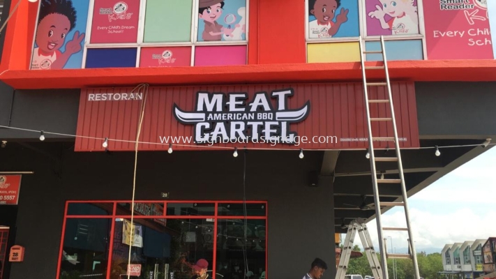 Signcraft # 3D Signboard# Signboard Box Up# Signboard Restaurant# Restoran Signboard# Signboard Dobi# Signboard Aluminum# Aluminum Panel Signcraft# Embross Lettering Signage# Signboard Led Frontlit# KL Signboard# Signboard Cafe# Signboard Outdoor# Main Signboard