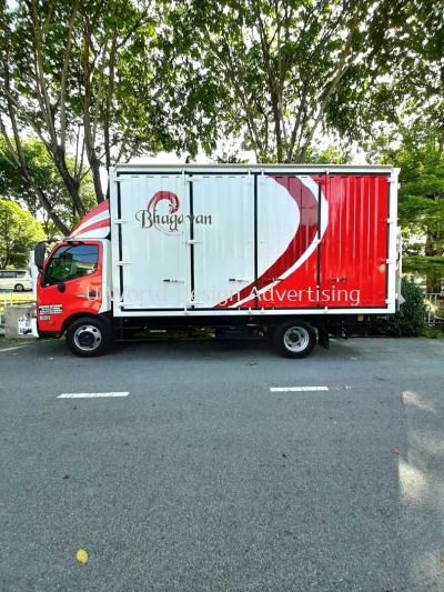 BHAGAVAN ENTERPRISE LORRY HAULAGE TRUCK INKJET UV STICKER AT SUBANG JAYA, PETALING JAYA, SHAH ALAM, PUCHONG, KLANG, CHERAS, BALAKONG, KL, COURIER, TRAILER