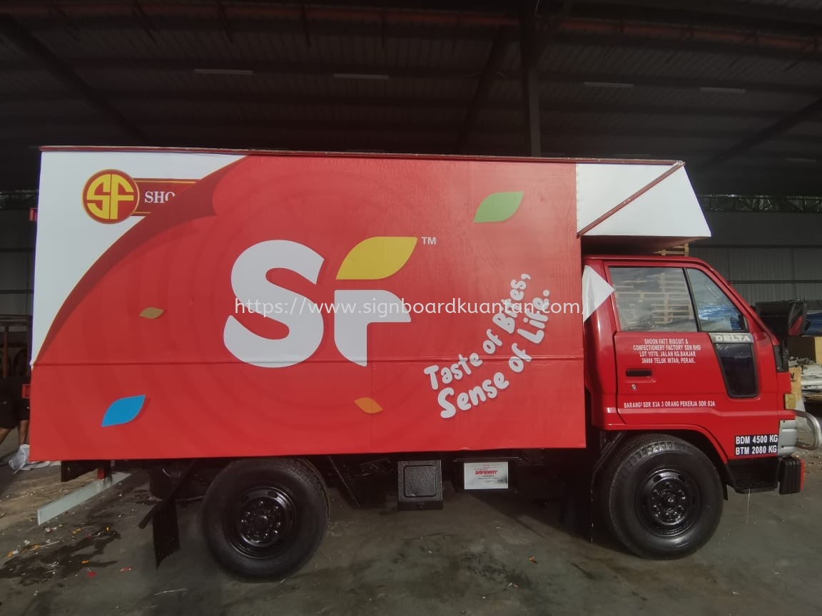 SOON FATT TRUCK LORRY & VAN STICKER PRINTING HIGH QUALITY WATERPROOF AT