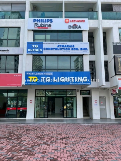 Signboard # Signcraft # 3D Led Signboard# Led Frontlit#  Signboard Aluminium Panel # Signboard Kedai Gunting Rambut# Signboard Restaurant# Lighting Signcraft# Auto Spa Signage# 