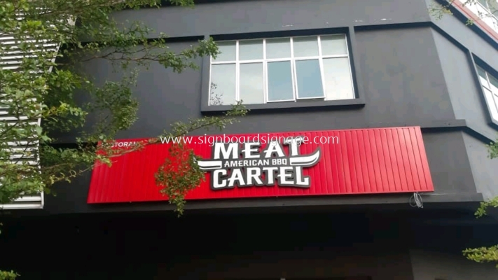 Signboard 3D#Signcraft# Led Frontlit Signage# Aluminum Signage# Signboard Farmasi# Signboard Restoran# Cafe Signage# 