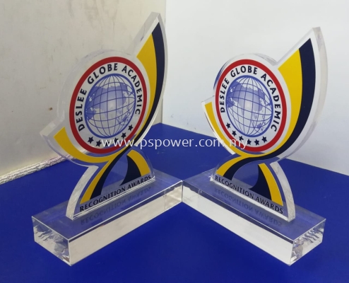 Acrylic Trophy for employee