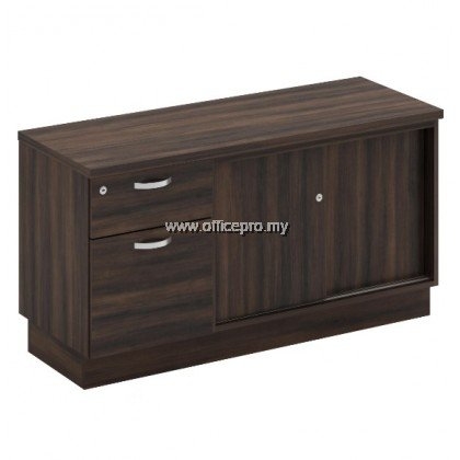 IPQ-YSP 6122 Sliding Door Cabinet + Fixed Pedestal 1Drawer1Filling Klang