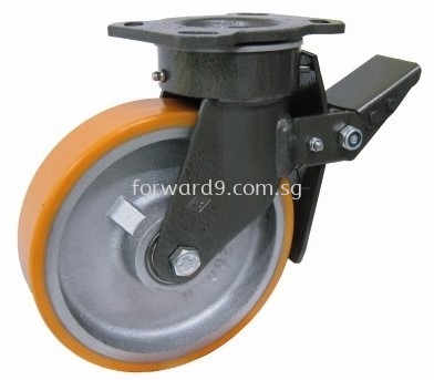 Heavy Duty PU Castor Wheel Singapore