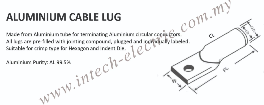 Aluminium Cable Lug 