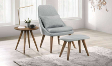 Emily Relax Chair Set (Sliver)