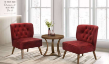 Gianna Lounge Set (1+2) (Chili Red)