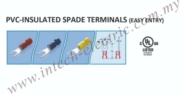 PVC-Insulated Spade Terminals 