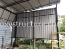 Before and After Job Done: To Fabrication, Supply and Install Factory Awning Metal Deck Paint - Telok Gong Bumbung Logam
