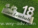 Stainless Steel House Number Plate Number Plate