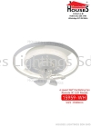 CEILING 15959 500-WH 96W LED-MIX(3C) + FAN Ceiling Light c/w Fan