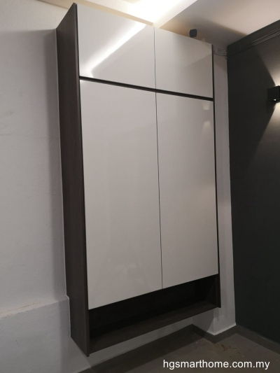 Shoe Cabinet Gloss White