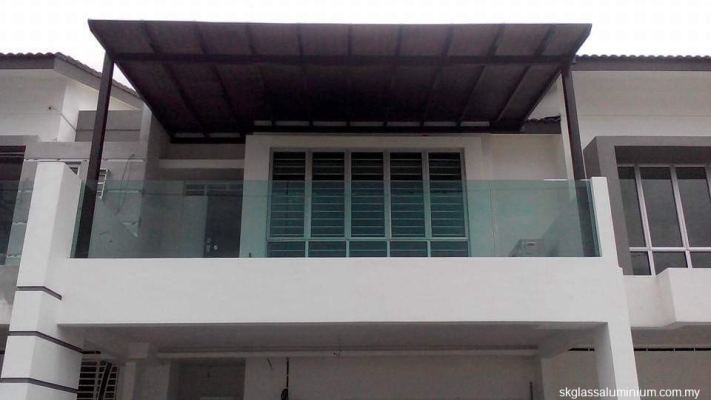 Glass Balcony Fence Reference - Bandar Baru Klang