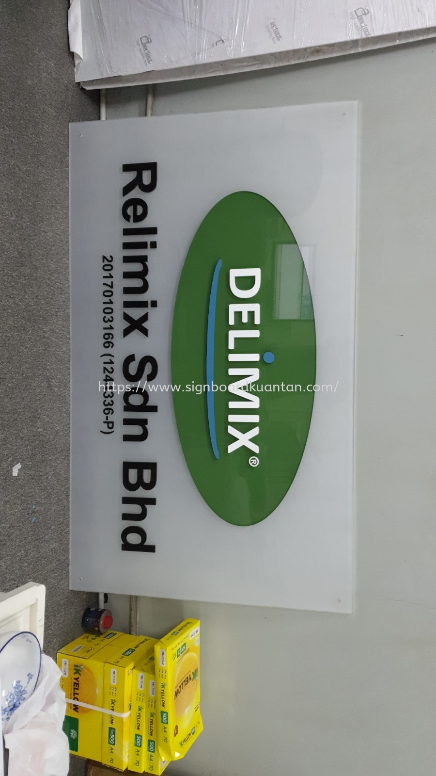 RELIIMX SDN BHD 3D ACRYLIC LETTERING-LASER CUT OUT LETTERING AT LIPIS PAHANG MALAYSIA