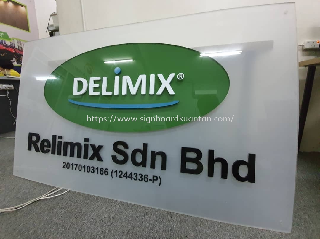 RELIIMX SDN BHD 3D ACRYLIC LETTERING-LASER CUT OUT LETTERING AT LIPIS PAHANG MALAYSIA