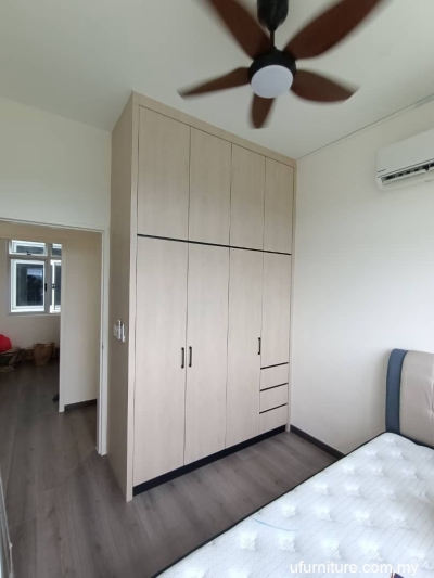 Contoh Almari Pakaian Built-in Tersuai - Skudai