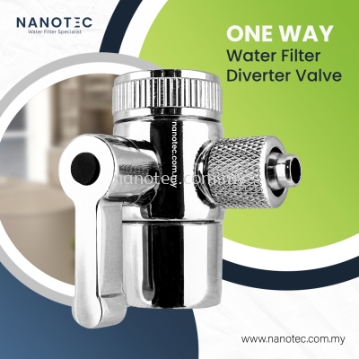One Water Water Filter Diverter Valve (Standard) Copper