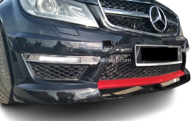 MERCEDES BENZ C CLASS W204 VORSTEINER V2 FRONT LIP