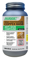 HARDEX HIGH-TEMP COPPER BASE ANTI-SEIZE COMPOUNT (LUBRICATING & ASSEMBLY PASTE) REPAIR MAINTENANCE