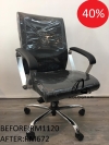 MEDIUM BACK CHAIR-9335MB Others