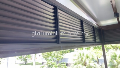 Aluminium Fix Louvres @Jalan Putra lndah 9 /31, Putra Heights, Subang Jaya 