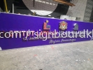 Institut Latihan Islam Malaysia Stainless Steel Box Up 3D Lettering And Logo Without Light Signage At Bangi Selangor STAINLESS STEEL BOX UP LETTERING