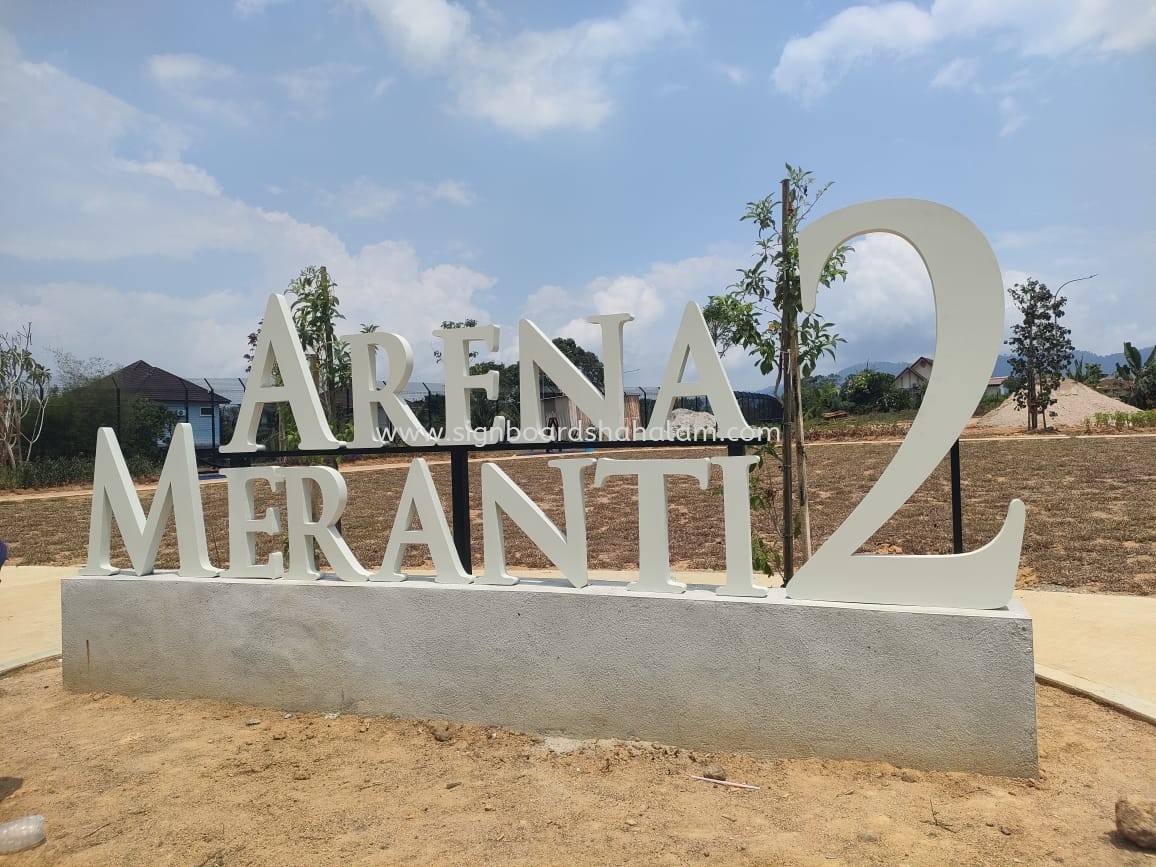 Arena Angsana - 3D Box Up Signage